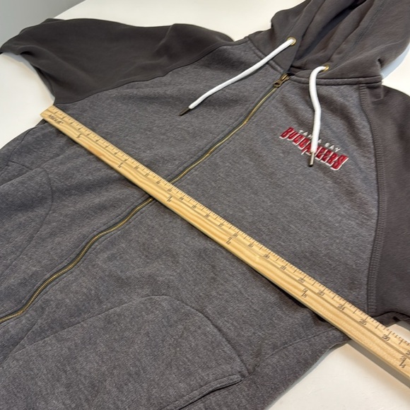 Tampa Bay Buccaneers Darius Rucker Collection Gray Zip-Up Hoodie Size XL - Picture 6 of 9
